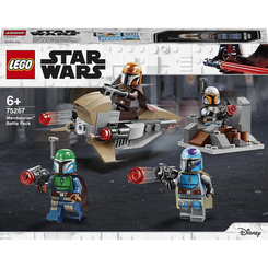Конструктори LEGO - Конструктор LEGO Star Wars Бойовий набір Мандалорці (75267)