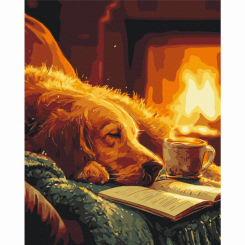 Товари для малювання - Картина за номерами Brushme Тепло вечора (BS54487)