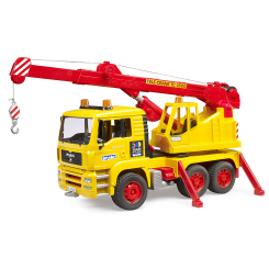 Транспорт и спецтехника - ​Автокран Bruder MAN TGA 50 лет Bruder лимитированная серия (01054)