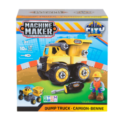 Блокові конструктори - Конструктор Machine maker Junior builder Самоскид (40010/2) Блокові конструктори - Конструктор Machine maker Junior builder Самоскид (40010/2)