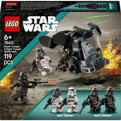 Конструктори LEGO - Конструктор LEGO Star Wars Бойовий набір «Боєць смерті і Нічний піхотинець» (75412)