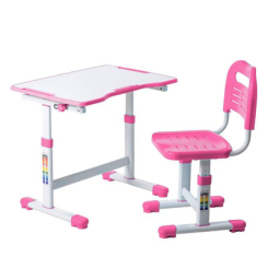 Детская мебель - Комплект мебели для ребенка FunDesk Sole II 700 x 500 x 510-760 мм Pink (983539779)