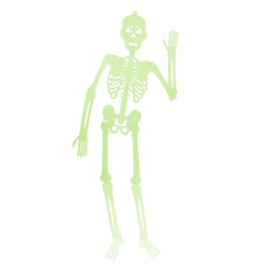 Аксессуары для праздников - Декор Yes! Fun Хэллоуин Скелет 90 см (974353)