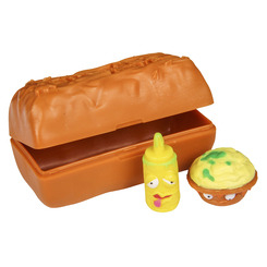 Фигурки персонажей - Набор фигурок Grossery Gang 2 фигурки с контейнером S1 (69001) Фигурки персонажей - Набор фигурок Grossery Gang 2 фигурки с контейнером S1 (69001)