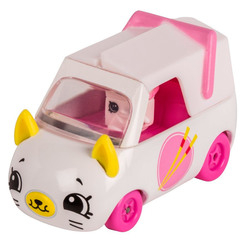 Машинки для малюків - Міні-машинка SHOPKINS CUTIE CARS S1 - Машинка-Локшинка з міні-шопкінсом (56590)