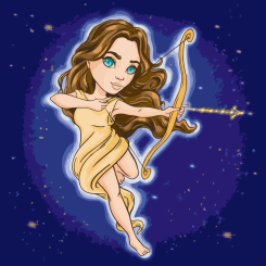 Товары для рисования - Картина по номерам Art Craft Знаки зодиака Стрелец 40х40 см (10105-AC) Товары для рисования - Картина по номерам Art Craft Знаки зодиака Стрелец 40х40 см (10105-AC)