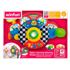 Развивающие игрушки - Развивающая игрушка WinFun Руль (0782-01) Развивающие игрушки - Развивающая игрушка WinFun Руль (0782-01)