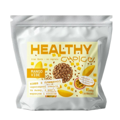 Сладости - Каша из плющеной чернозерной спельты и льна Healthy choice Mango vibe с манго и маракуей (4820237130839)