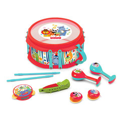 Розвивальні іграшки - Набір музичних інструментів Fisher-Price Тропічний ліс (380035)