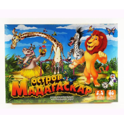 Настільні ігри - Настільна гра Мадагаскар рос Dankotoys (DTG31-0) (11566)