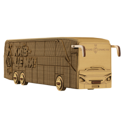 3D-пазли - 3D пазл Cartonic FC Dynamo Kyiv bus (CARTDBUS)