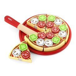 Дитячі кухні та побутова техніка - Ігровий набір Viga Toys Піца (58500)