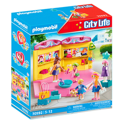 Конструктори з унікальними деталями - Конструктор Playmobil City life Магазин дитячої моди (70592)