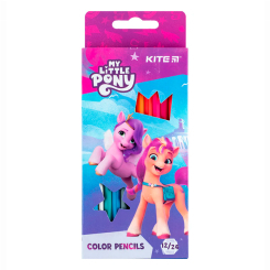 Канцтовари - Олівці кольорові Kite My Little Pony двосторонні 12 кольорів (LP24-054)