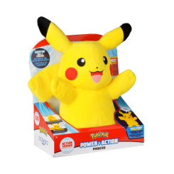 Мягкие животные - Игрушка мягкая интерактивная Pikachu 25 см Pokemon KD114318
