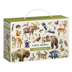 Пазлы - Пазл DoDo Монтессори Лесные животные 200 элементов (300629) Пазлы - Пазл DoDo Монтессори Лесные животные 200 элементов (300629)