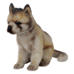 Мягкие животные - Мягкая игрушка Hansa Волк 25 см (4806021967409) Мягкие животные - Мягкая игрушка Hansa Волк 25 см (4806021967409)