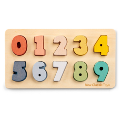 Обучающие игрушки - Обучающий пазл New classic toys Числа от 0 до 9 (10542)
