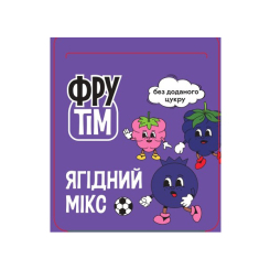 Солодощі - Натуральні льодяники ФруТім Ягідний мікс 10 г (4820200260730)
