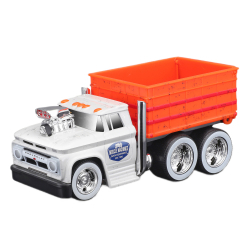 Транспорт і спецтехніка - Автомодель Maisto Muscle Work Rigs 1966 Chevrolet C60 Grain Truck Light Grey orange (11610/11616)