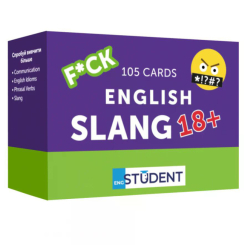Навчальна література - Картки для вивчення англійської мови «English Slang 18+» (9786177702633) Навчальна література - Картки для вивчення англійської мови «English Slang 18+» (9786177702633)