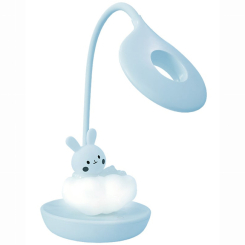 Меблі для геймерів - Настільна LED лампа Kite Cloudy Bunny блакитний (K24-493-1-3) Меблі для геймерів - Настільна LED лампа Kite Cloudy Bunny блакитний (K24-493-1-3)