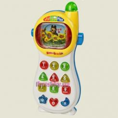 Развивающие игрушки - Музыкальный телефон Маша и Медведь: укр (MM-701-U)