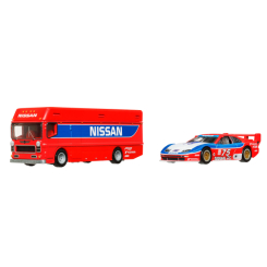 Автомодели - Набор автомоделей Hot Wheels Car culture Team Transport Euro Hauler и '94 Nissan 300 ZX GTS (FLF56/HRV44)