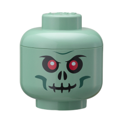Бокси для іграшок - Бокс-голова LEGO Lifestyle Green skeleton mini (40330805)