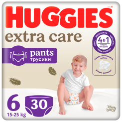 Підгузки - Підгузки-трусики Huggies Extra Care 6 M-Pack 15-25 кг 30 x 2 шт (5029053582436)