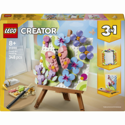 Конструкторы LEGO - Конструктор LEGO Creator Декоративная живопись «Цветочное искусство» (31390)