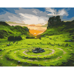Товары для рисования - Картина по номерам Art Craft Долина Фей Шотландия 40 х 50 см (10511-AC)