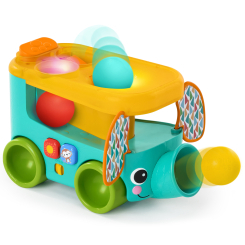 Развивающие игрушки - Музыкальная игрушка Bright Starts Pop & Roll safari bus (16827) 