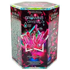 Наукові ігри, фокуси та досліди - Набір для дослідів Danko toys Growing crystal Сапфір (GRK-01-08U)
