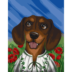 Товари для малювання - Картина за номерами Art Craft Вухастий патріот 40 х 50 см (11523-AC) Товари для малювання - Картина за номерами Art Craft Вухастий патріот 40 х 50 см (11523-AC)