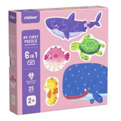Пазли - Пазл Mideer Мій перший пазл Магічний океан (MD3190) Пазли - Пазл Mideer Мій перший пазл Магічний океан (MD3190)