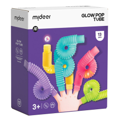 Антистрес іграшки - Набір Mideer Сяючі гнучкі трубки (MD1419)