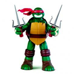 Фігурки персонажів - Ігрова фігурка Рафаель з бойовим панциром Ninja Turtles TMNT (91223)