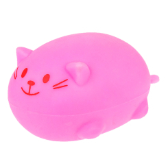 Антистрес іграшки - Стретч-антистрес Monster Gum Крутий заміс Marshmallow Cat рожевий (T20327/1)