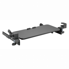 Меблі для геймерів - Полиця для клавіатури OfficePro Black (KT135B) Меблі для геймерів - Полиця для клавіатури OfficePro Black (KT135B)