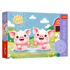 Пазлы - Пазл Trefl Счастливая деревня 30 элементов (18334)