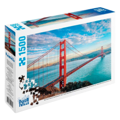 Пазли - Пазл Puzzleville Міст Золоті ворота 1500 елементів (PZL1500_3)