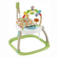 Кресло-качалки, шезлонги - Портативное кресло-прыгунки Fisher-Price Джунгли (CHN38)