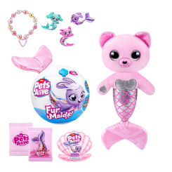 М'які тварини - Набір-сюрприз Pets alive Furmaids S1 Кошеня Пурл (9555A) М'які тварини - Набір-сюрприз Pets alive Furmaids S1 Кошеня Пурл (9555A)