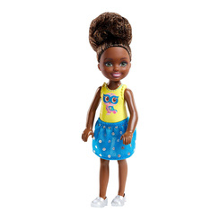 Куклы - Кукла Barbie Club Chelsea Девочка в топе с совенком (DWJ33/FHK93)