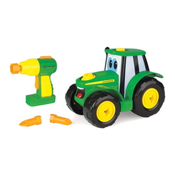Машинки для малюків - Ігровий набір Tomy John Deere Збери свій трактор (46655)
