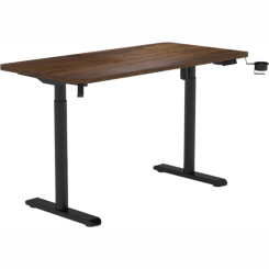 Мебель для геймеров - Компьютерный стол с электрорегулировкой высоты Sihoo D05 1400 x 700 мм Walnut/Black (D05-104/D05-107)