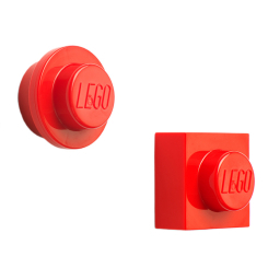 Канцтовары - Набор магнитов LEGO Lifestyle 2 шт красные (40101730) Канцтовары - Набор магнитов LEGO Lifestyle 2 шт красные (40101730)
