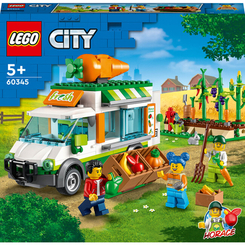 Конструкторы LEGO - Конструктор LEGO City Фургон фермерского рынка (60345)