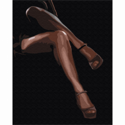 Товари для малювання - Картина за номерами Brushme Граційна пристрасть (BS52462)